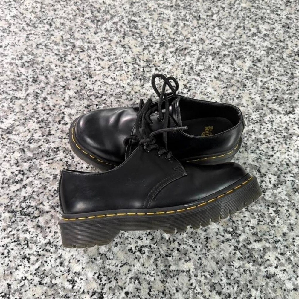 Dr Martens 1461 Smooth Leather Oxford Dress Shoes W7 NJ004